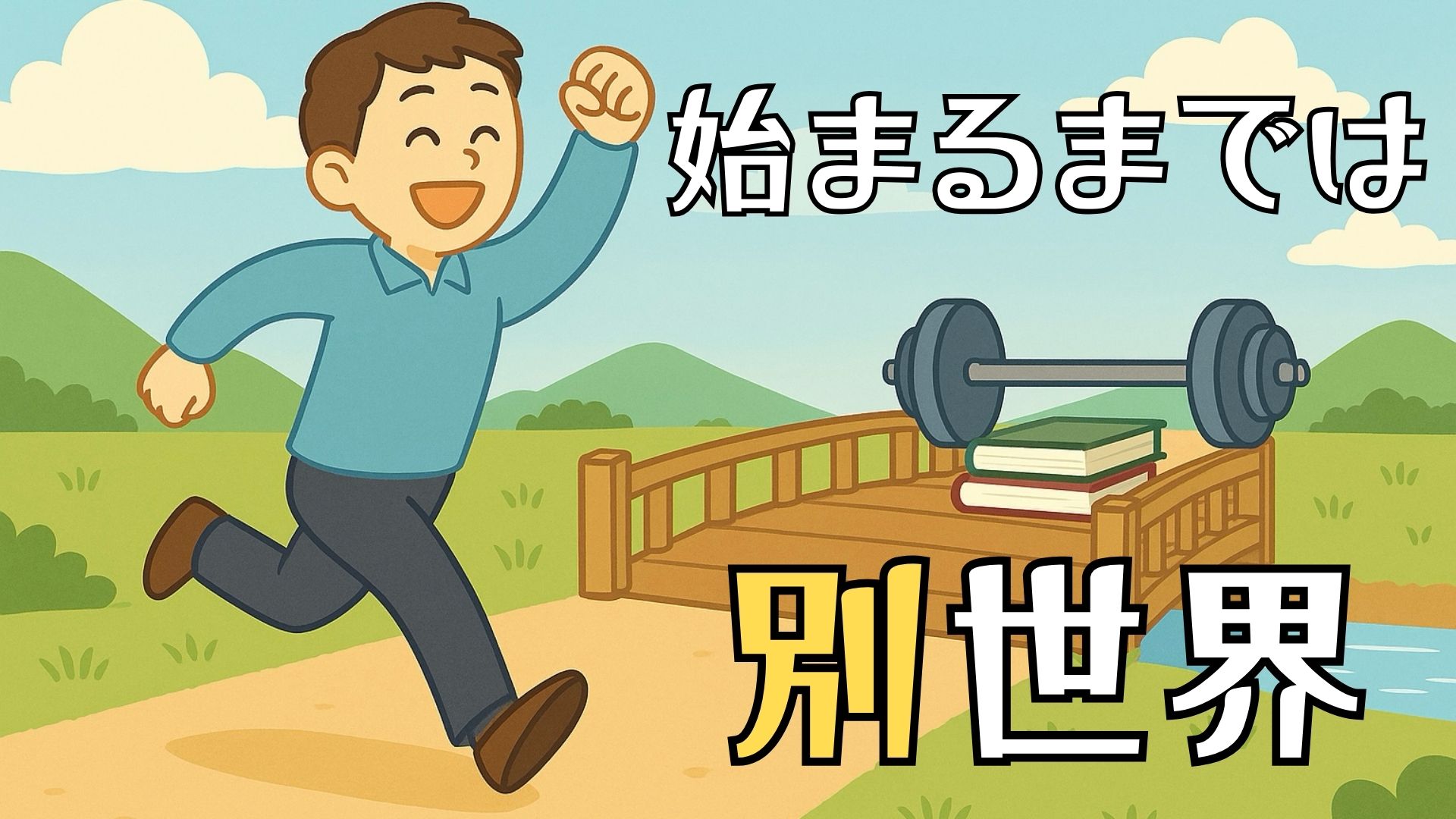 始まる前から苦しむな！負荷は実行中だけでいい