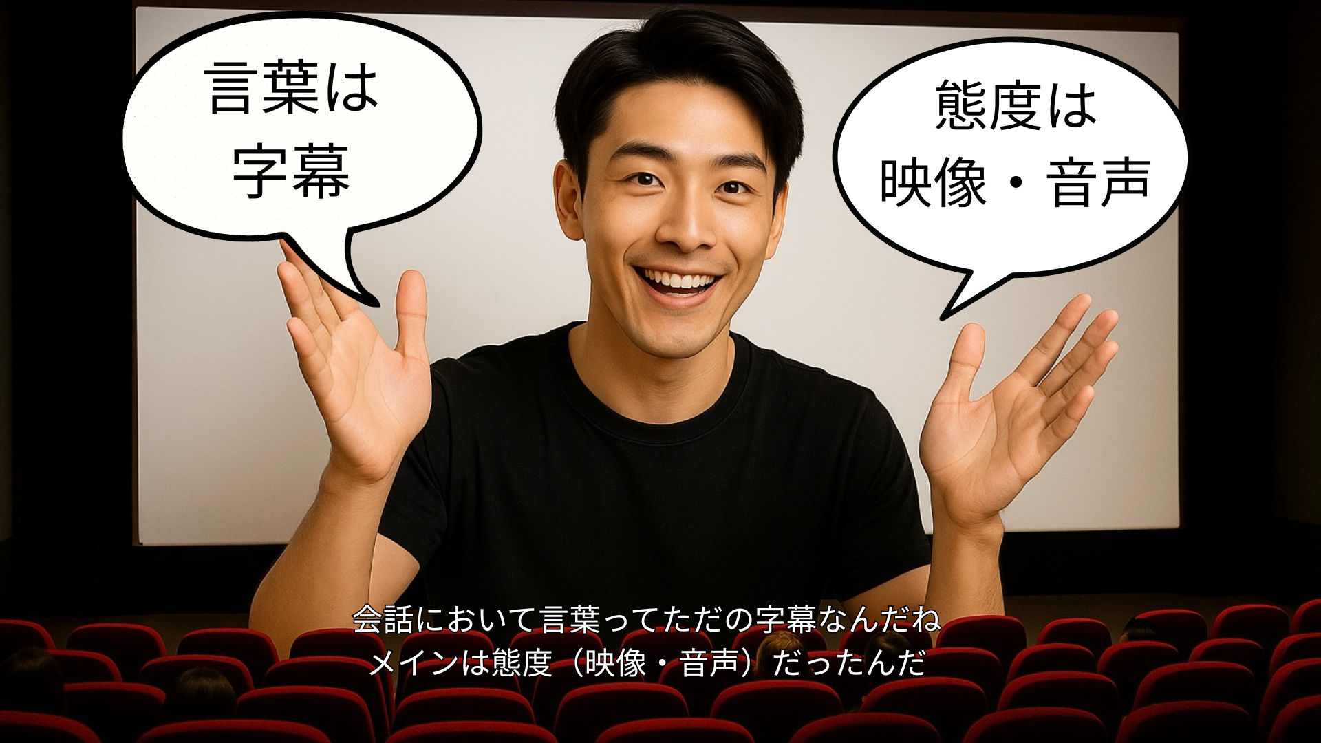 言葉って会話の補助だったんだね