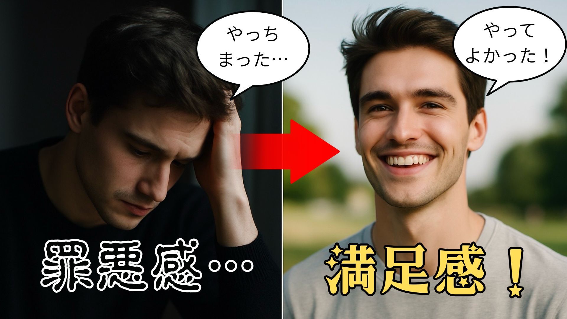 損なんかない！"100%満足処理"しちゃおう