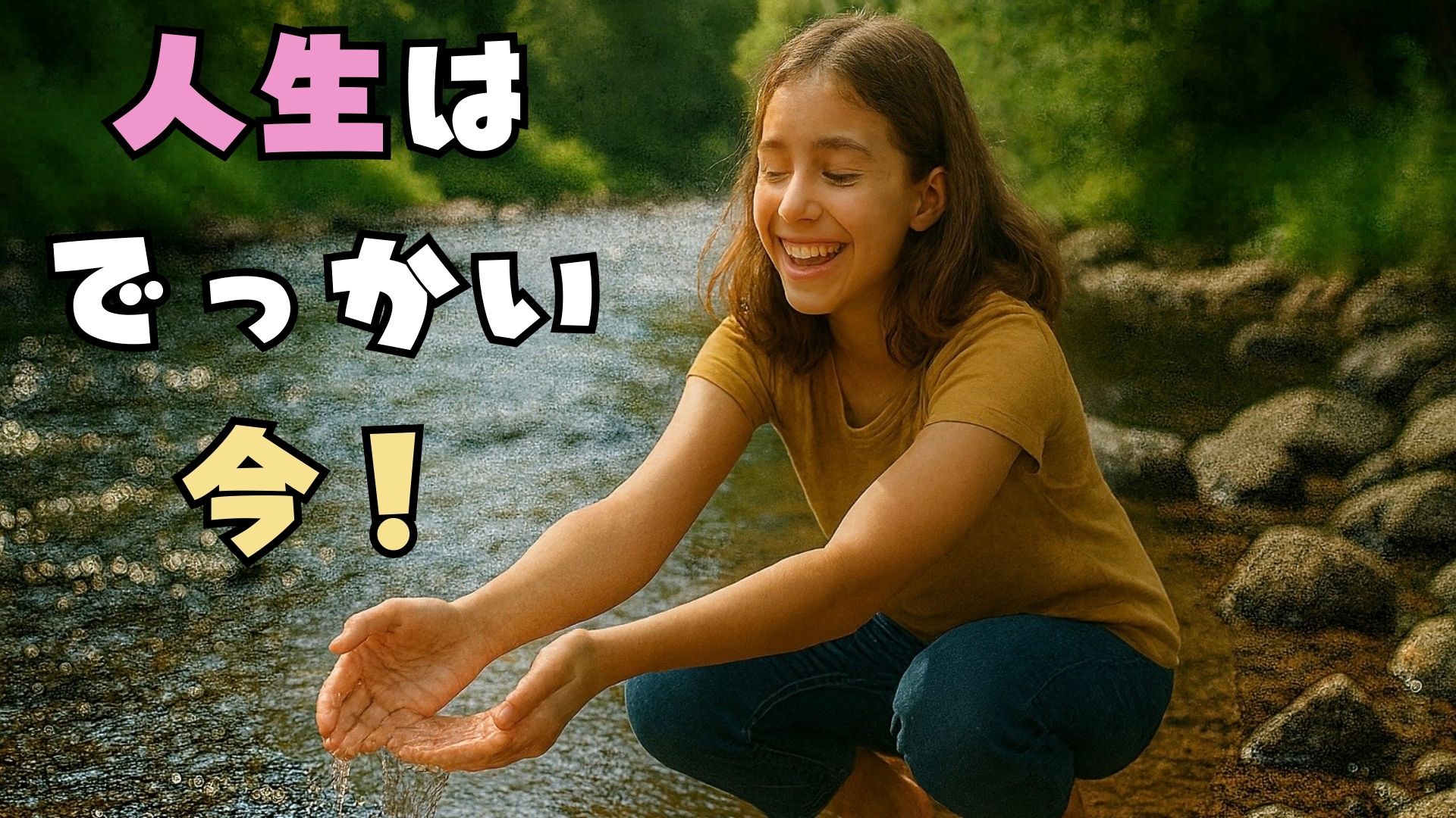 人生は「でっかい今」！過去も未来も「今」の一部